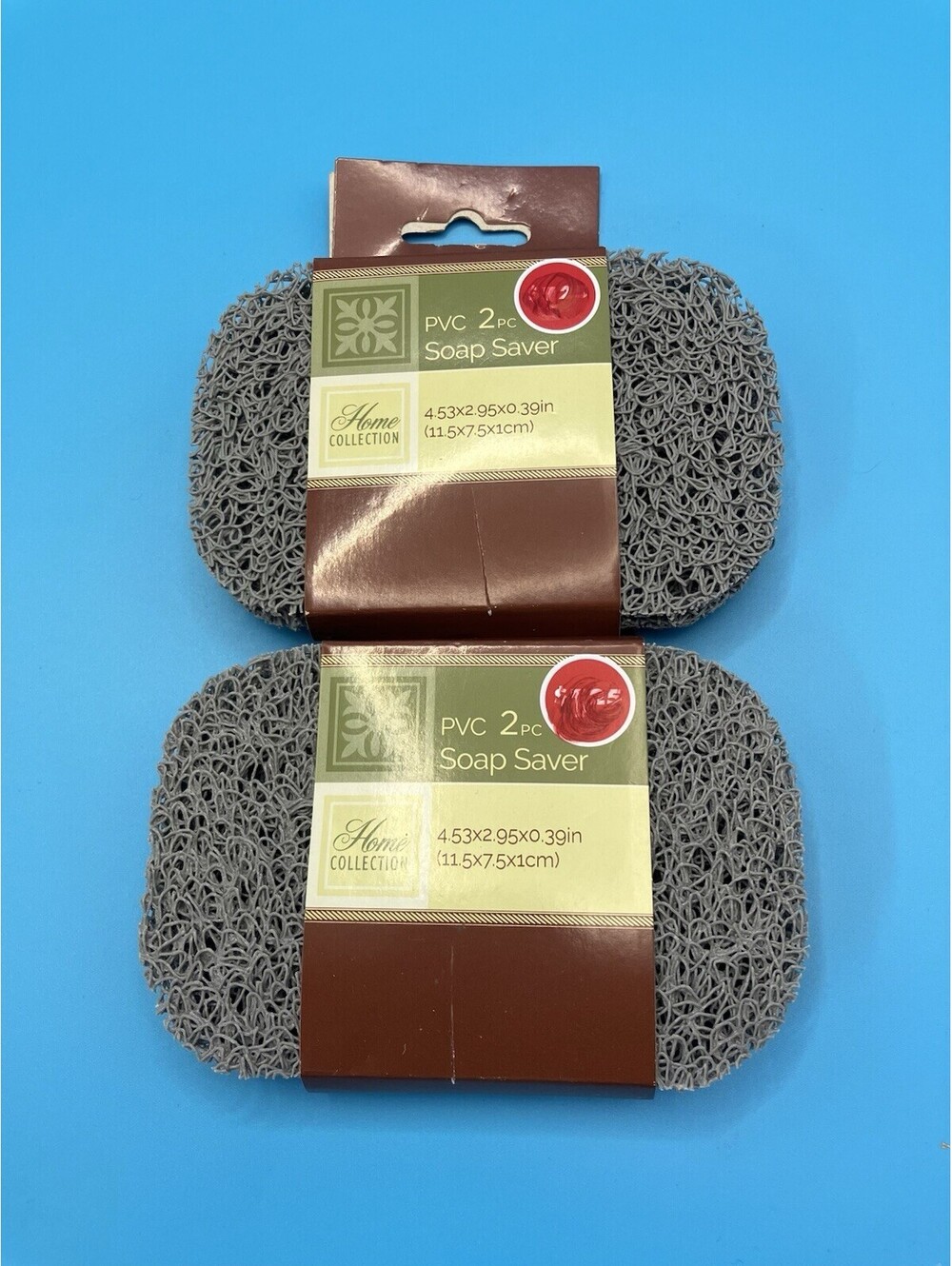 Portable 4-Pack Soap Saver Pads - Gray New